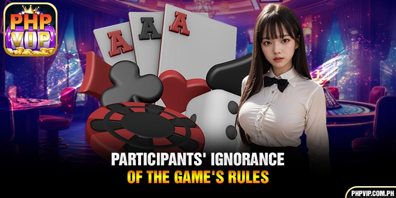 Players often overlook the rules governing the game.