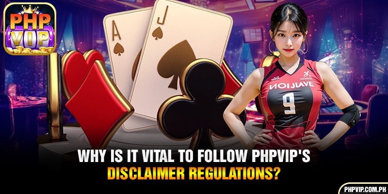 The importance of following PHPVIP's disclaimer regulations cannot be overstated.