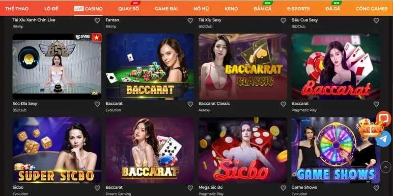 A selection of the finest entertainment options for members to consider