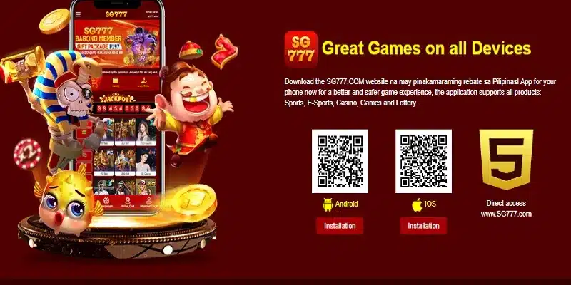 {24} SG777 players are welcome to become agents.